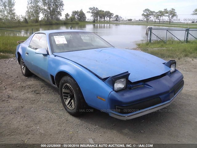 1G2FS21E8KL233995 - 1989 PONTIAC FIREBIRD FORMULA BLUE photo 1