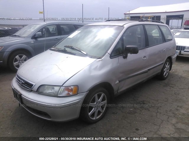 JHMRA3862WC005057 - 1998 HONDA ODYSSEY LX/EX SILVER photo 2