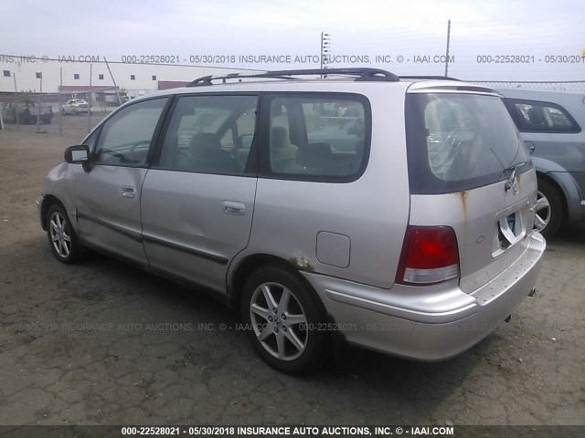 JHMRA3862WC005057 - 1998 HONDA ODYSSEY LX/EX SILVER photo 3