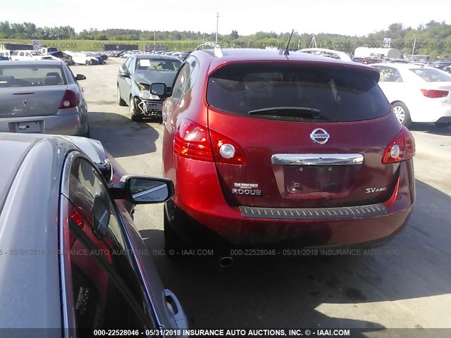 JN8AS5MV4BW311338 - 2011 NISSAN ROGUE S/SV/KROM RED photo 3