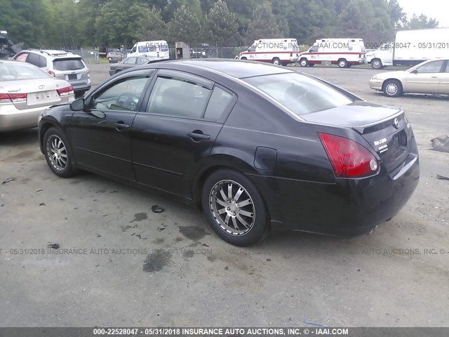 1N4BA41E05C875923 - 2005 NISSAN MAXIMA SE/SL BLACK photo 3