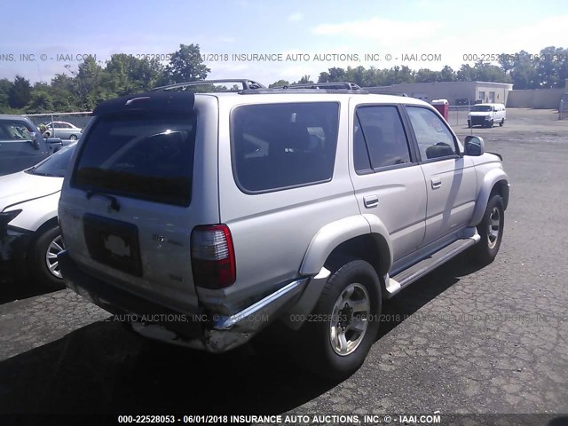 JT3HN86R3Y0296253 - 2000 TOYOTA 4RUNNER SR5 TAN photo 4