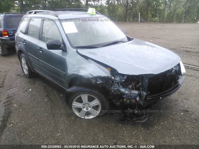 JF2SH6BC1AH795897 - 2010 SUBARU FORESTER XS Yaşıl foto 6