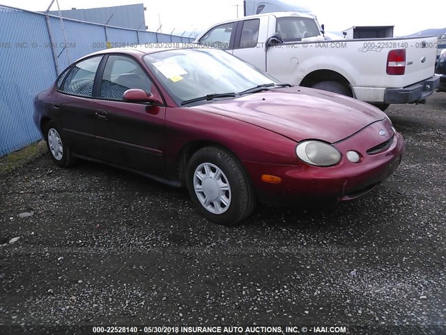 1FALP52U5VG254216 - 1997 FORD TAURUS GL RED photo 1