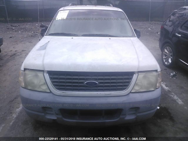 1FMZU62K12UD45543 - 2002 FORD EXPLORER XLS WHITE photo 6