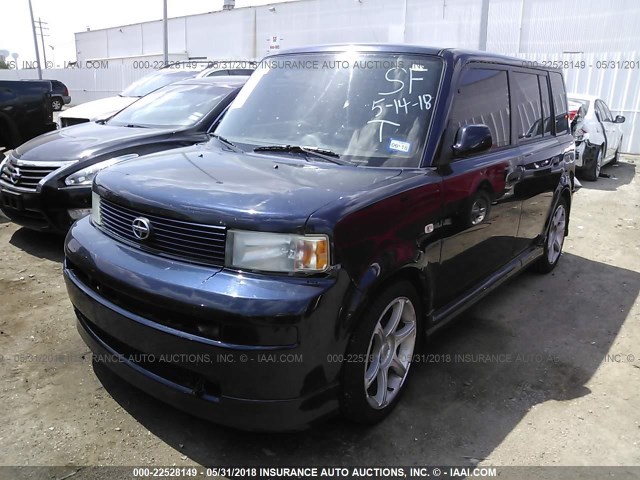 JTLKT324264115559 - 2006 TOYOTA SCION XB ლურჯი ფოტო 2