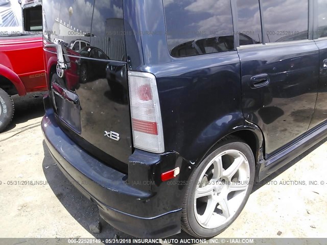 JTLKT324264115559 - 2006 TOYOTA SCION XB ლურჯი ფოტო 6