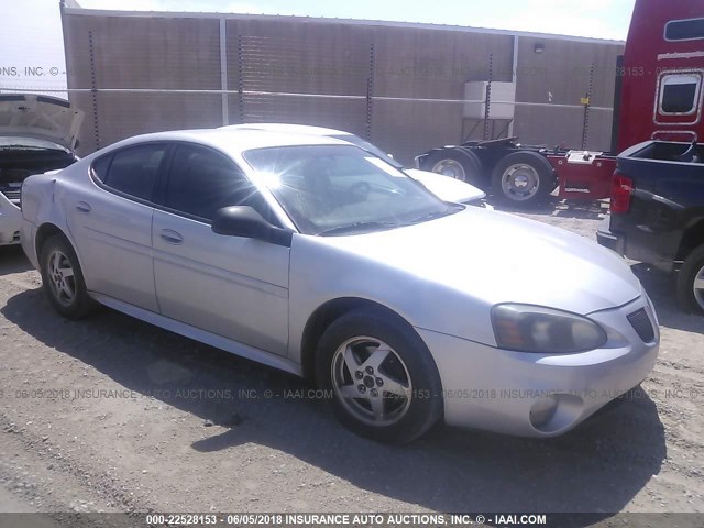 2G2WP522141336417 - 2004 PONTIAC GRAND PRIX GT SILVER photo 1