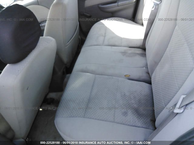 1G8AJ52F95Z103866 - 2005 SATURN ION LEVEL 2 GRAY photo 8