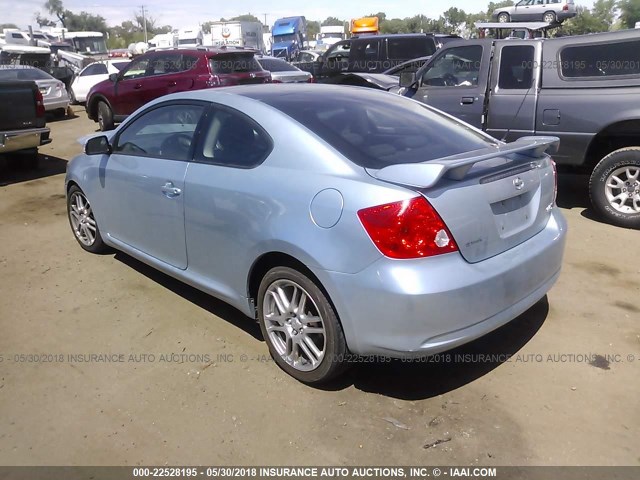 JTKDE177950049578 - 2005 TOYOTA SCION TC 蓝色 照片 3