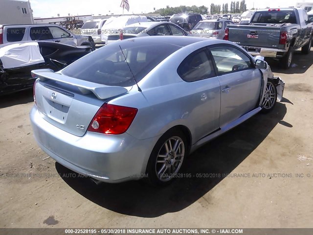 JTKDE177950049578 - 2005 TOYOTA SCION TC 蓝色 照片 4