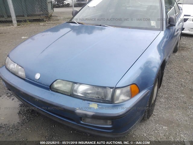 JH4DA9465MS003177 - 1991 ACURA INTEGRA GS BLUE photo 6