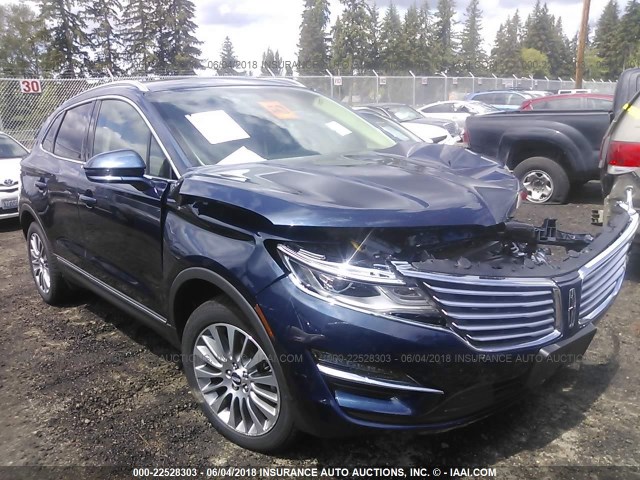 5LMTJ3DH6HUL71043 - 2017 LINCOLN MKC RESERVE Mavi foto 1