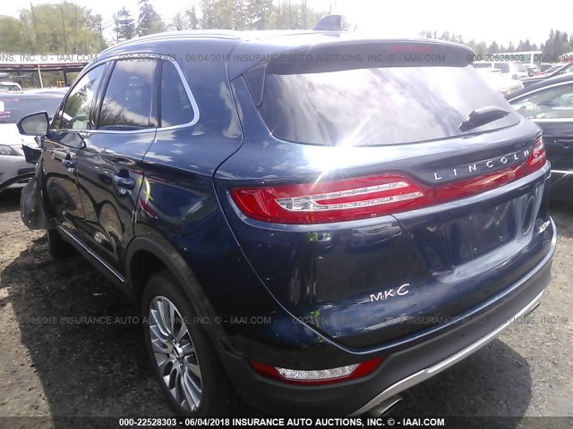 5LMTJ3DH6HUL71043 - 2017 LINCOLN MKC RESERVE Mavi foto 3