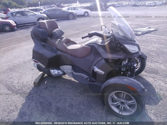 2BXJBRC18CV001955 - 2012 CAN-AM SPYDER ROADSTER RT-LTD BROWN photo 1