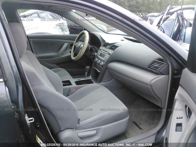 4T1BE46K08U790460 - 2008 TOYOTA CAMRY CE/LE/XLE/SE GRAY photo 5