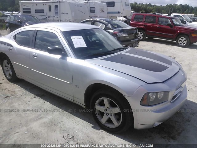 2B3KA33V29H540068 - 2009 DODGE CHARGER SXT SILVER photo 1