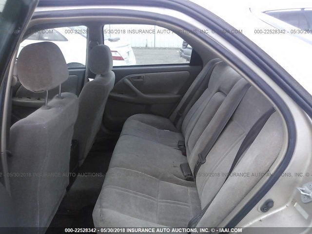 4T1BG22K4WU338321 - 1998 TOYOTA CAMRY CE/LE/XLE ოქროსფერი ფოტო 8