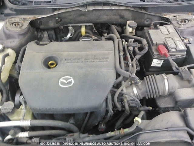 1YVHZ8CH0A5M41117 - 2010 MAZDA 6 I Фіолетовий фото 10