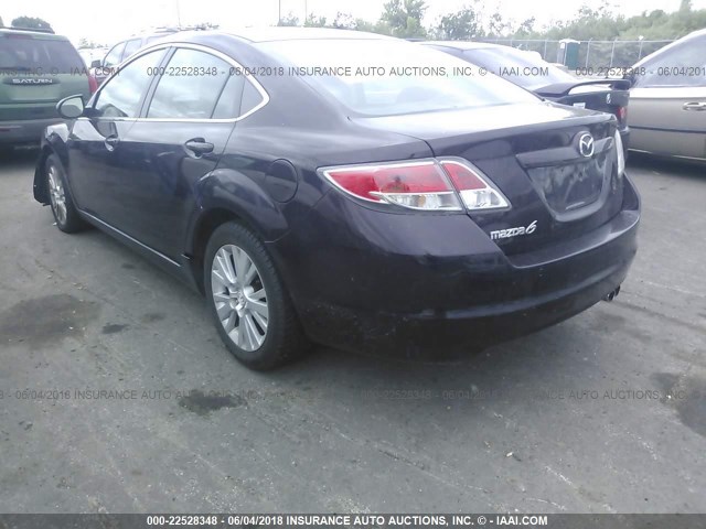 1YVHZ8CH0A5M41117 - 2010 MAZDA 6 I Фіолетовий фото 3