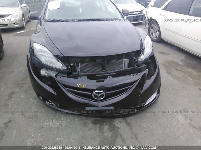 1YVHZ8CH0A5M41117 - 2010 MAZDA 6 I Фіолетовий фото 6