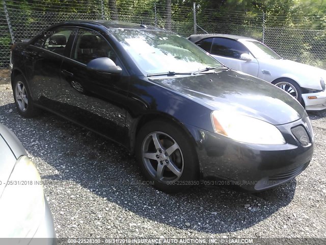 1G2ZG57N884183710 - 2008 PONTIAC G6 SE BLACK photo 1