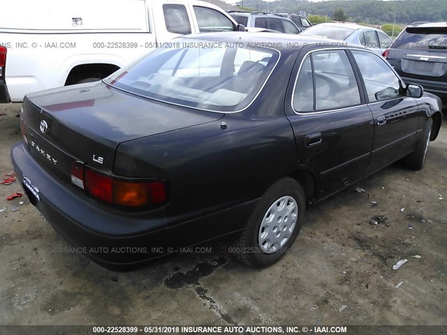 4T1BG12K9TU674097 - 1996 TOYOTA CAMRY DX/LE/XLE BLACK photo 4