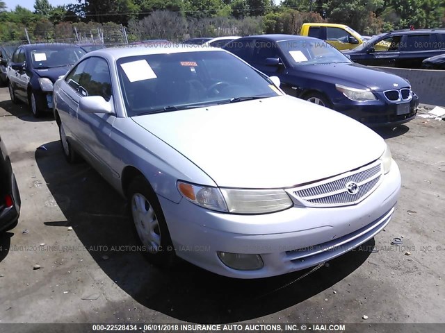 2T1CG22P1YC335980 - 2000 TOYOTA CAMRY SOLARA SE SILVER photo 1