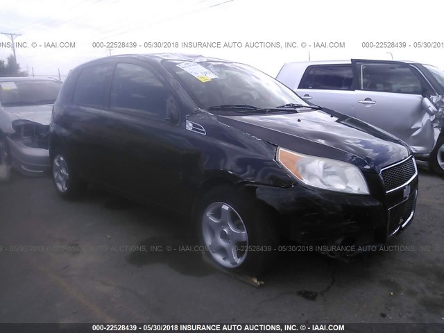 KL1TD6DE3AB135769 - 2010 CHEVROLET AVEO LS/LT 黑色 照片 1