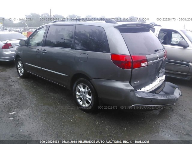 5TDBA22C55S038210 - 2005 TOYOTA SIENNA XLE/XLE LIMITED GRAY photo 3