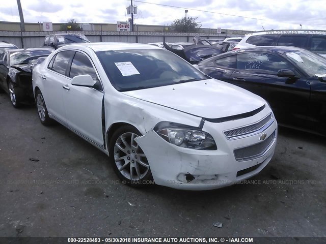 1G1ZK57749F109744 - 2009 CHEVROLET MALIBU LTZ 白色 照片 1
