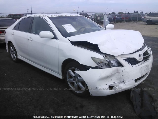 4T1BE46K48U771166 - 2008 TOYOTA CAMRY CE/LE/XLE/SE WHITE photo 1