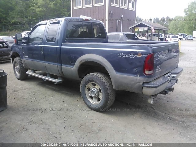 1FTWX31PX6EA70393 - 2006 FORD F350 SRW SUPER DUTY BLUE photo 3