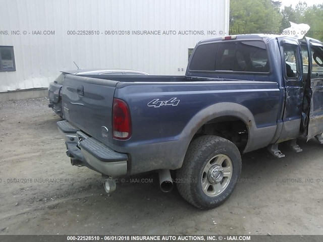 1FTWX31PX6EA70393 - 2006 FORD F350 SRW SUPER DUTY BLUE photo 7