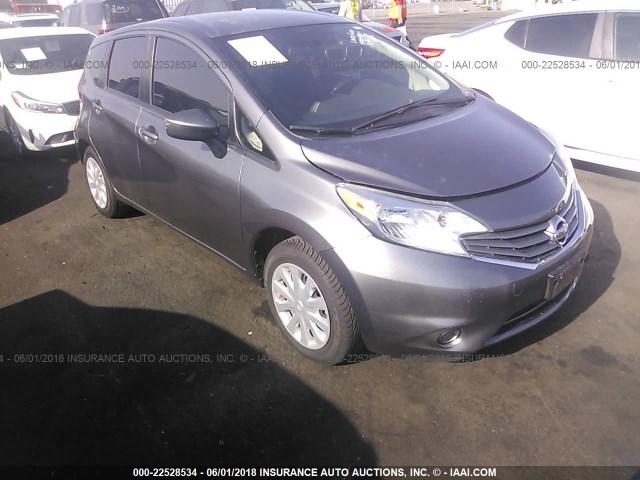 3N1CE2CP0GL357343 - 2016 NISSAN VERSA NOTE S/S PLUS/SV/SL/SR GRAY photo 1