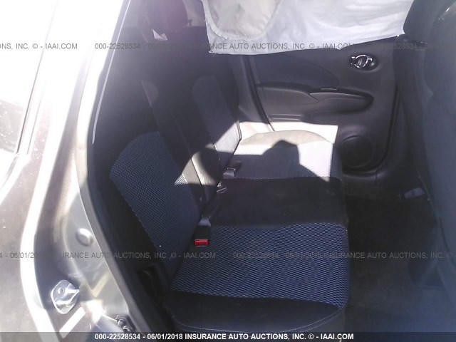 3N1CE2CP0GL357343 - 2016 NISSAN VERSA NOTE S/S PLUS/SV/SL/SR GRAY photo 8