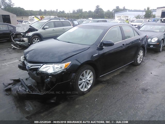 4T1BD1FKXCU039604 - 2012 TOYOTA CAMRY HYBRID/LE/XLE 黑色 照片 2