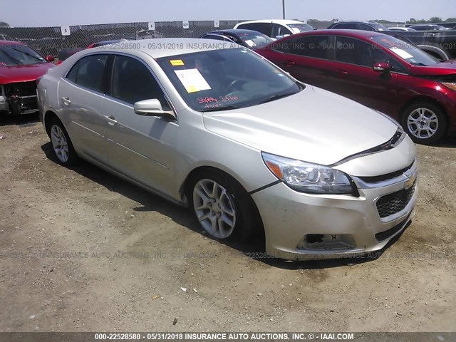 1G11C5SL2EF213271 - 2014 CHEVROLET MALIBU 1LT GOLD photo 1