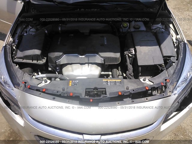 1G11C5SL2EF213271 - 2014 CHEVROLET MALIBU 1LT GOLD photo 10