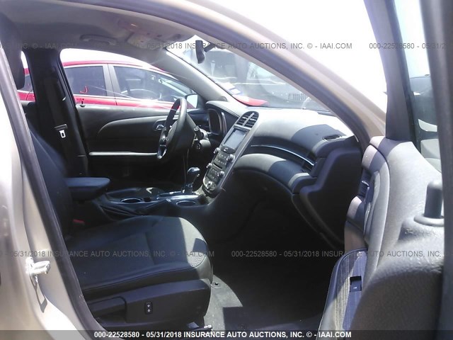 1G11C5SL2EF213271 - 2014 CHEVROLET MALIBU 1LT GOLD photo 5