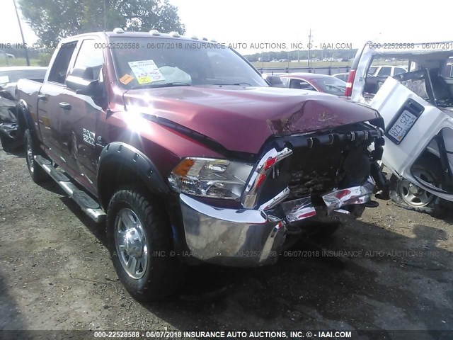 3C6UR5CL2FG558423 - 2015 RAM 2500 ST RED photo 6