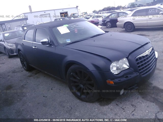 2C3LA63H57H774821 - 2007 CHRYSLER 300C BLACK photo 1