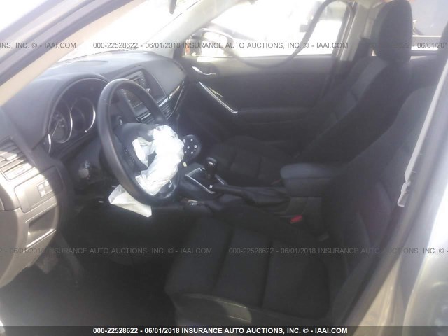 JM3KE2CY5F0472038 - 2015 MAZDA CX-5 TOURING GRAY photo 5