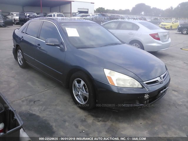 JHMCN36476C001646 - 2006 HONDA ACCORD HYBRID GRAY photo 1