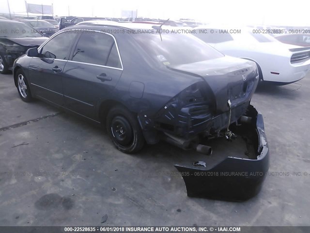 JHMCN36476C001646 - 2006 HONDA ACCORD HYBRID GRAY photo 3