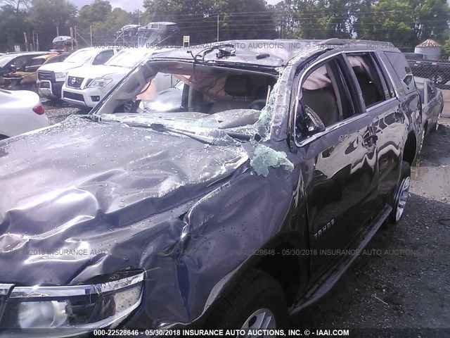 1GNSCBKC0FR180014 - 2015 CHEVROLET TAHOE C1500 LT BROWN photo 6