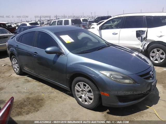 1YVHZ8BH8C5M02554 - 2012 MAZDA 6 I Светло-синий фото 1