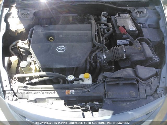 1YVHZ8BH8C5M02554 - 2012 MAZDA 6 I Светло-синий фото 10