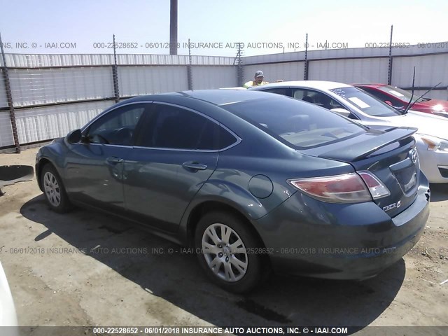 1YVHZ8BH8C5M02554 - 2012 MAZDA 6 I Светло-синий фото 3