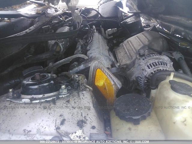 4T1BG22K2VU767102 - 1997 TOYOTA CAMRY CE/LE/XLE ოქროსფერი ფოტო 10